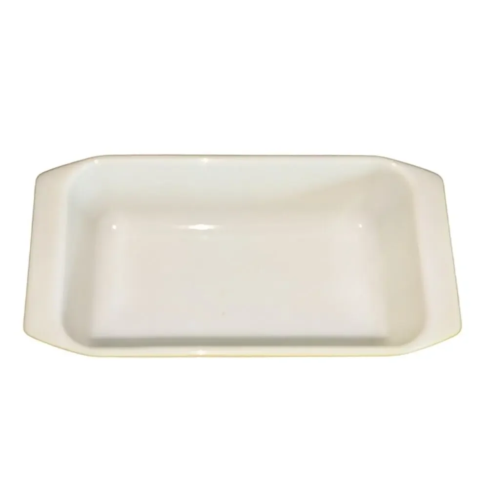Vintage Pyrex 913 Loaf Pan Ovenware in Verde Yellow 1950-1959